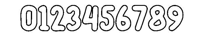 Snow Cartoon Regular Font OTHER CHARS