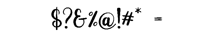 Snow Christmas Script Font OTHER CHARS
