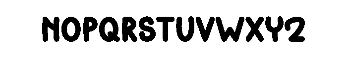Snow Dream Font UPPERCASE