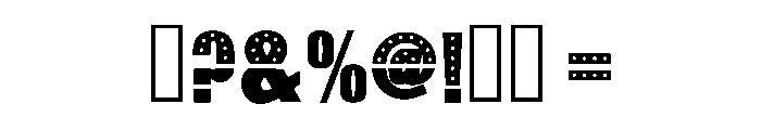 Snow Falls Regular Font OTHER CHARS