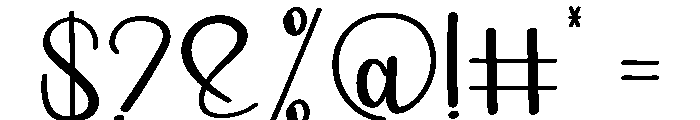 Snow Frozen Font OTHER CHARS