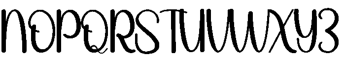 Snow Frozen Font UPPERCASE