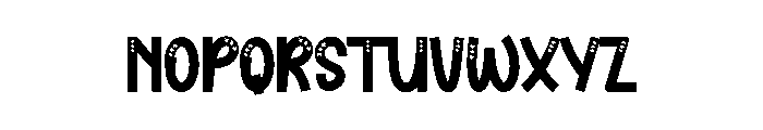Snow Girls Font LOWERCASE