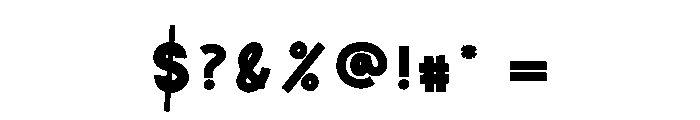 Snow Heart Font OTHER CHARS