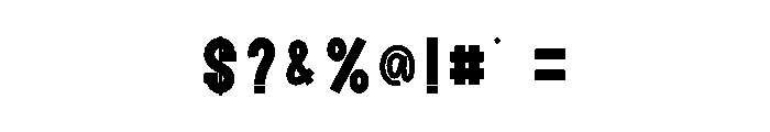 Snow Home Font OTHER CHARS