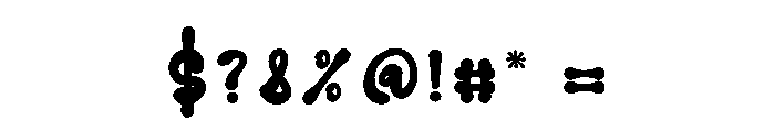 Snow Times Font OTHER CHARS