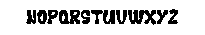 Snow Times Font LOWERCASE