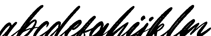 Snowberry Brush Italic FONT