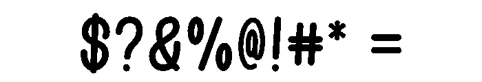 Snowcake Sans Font OTHER CHARS