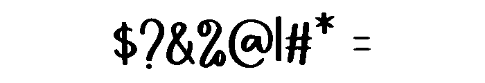 Snowcake Font OTHER CHARS