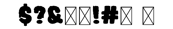 Snowcap And Scarf Font OTHER CHARS