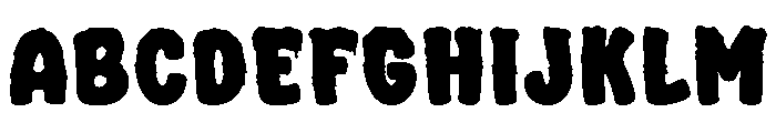 Snowcap And Scarf Font UPPERCASE