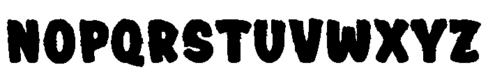 Snowcap And Scarf Font LOWERCASE