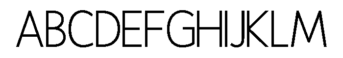 Snowdrop Light Font UPPERCASE