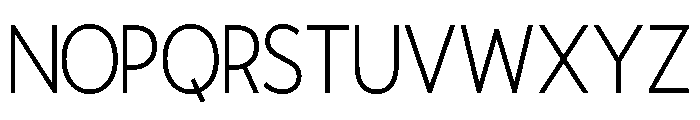 Snowdrop Light Font LOWERCASE