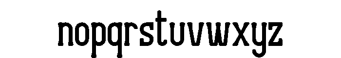 Snowfall Wonderland Regular Font LOWERCASE