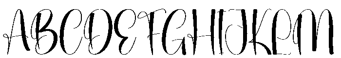Snowflag Font UPPERCASE