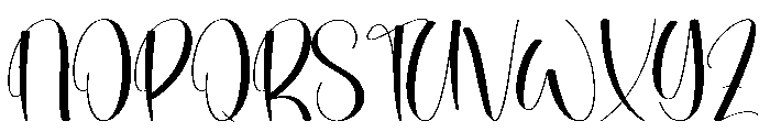 Snowflag Font UPPERCASE