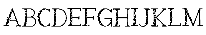 Snowflake_Serenade Font UPPERCASE