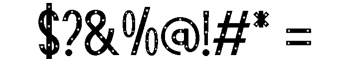 Snowie Decorative Font OTHER CHARS