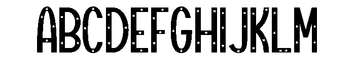 Snowie Decorative Font UPPERCASE
