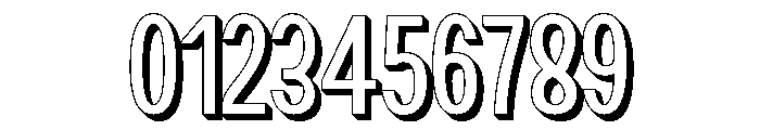 Snowie Extrude Font OTHER CHARS