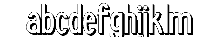 Snowie Extrude FONT