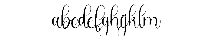 Snowing January FONT