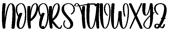 Snowing Wedding Font UPPERCASE