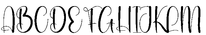 Snowing1 Font UPPERCASE