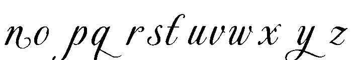 Snowlina Font LOWERCASE