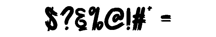 Snowlines Font OTHER CHARS