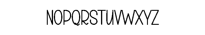 Snowman Background Font LOWERCASE