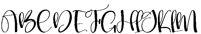 Snowman Gackground Font UPPERCASE