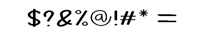 Snowman New Year Font OTHER CHARS