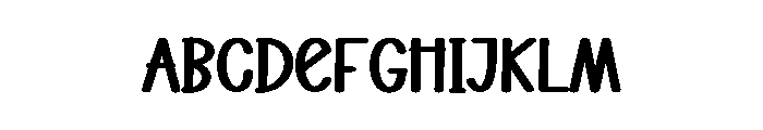 Snowman New Year FONT