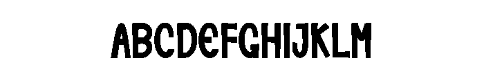 Snowman Ornaments Font UPPERCASE