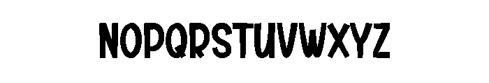 Snowman Ornaments Font UPPERCASE