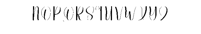 Snowman1 Font UPPERCASE