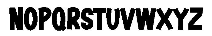 Snown Christmas Font LOWERCASE