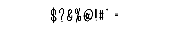 Snowshow Font OTHER CHARS