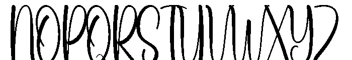 Snowthick Font UPPERCASE