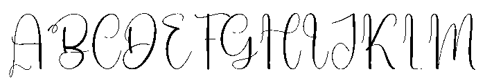 Snowtime Christmas Font UPPERCASE