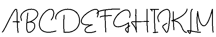 Snowtime Paradise Font UPPERCASE