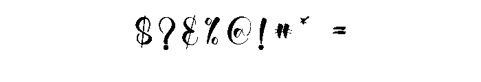 Snowtime1 Font OTHER CHARS