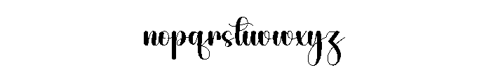 Snowtime1 Font LOWERCASE