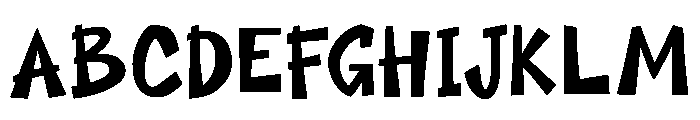 Snowvella Font UPPERCASE