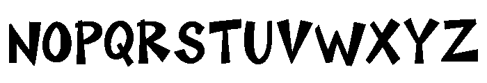 Snowvella Font UPPERCASE