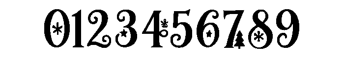 Snowy_Garland Font OTHER CHARS
