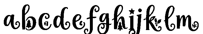 Snowy_Garland FONT
